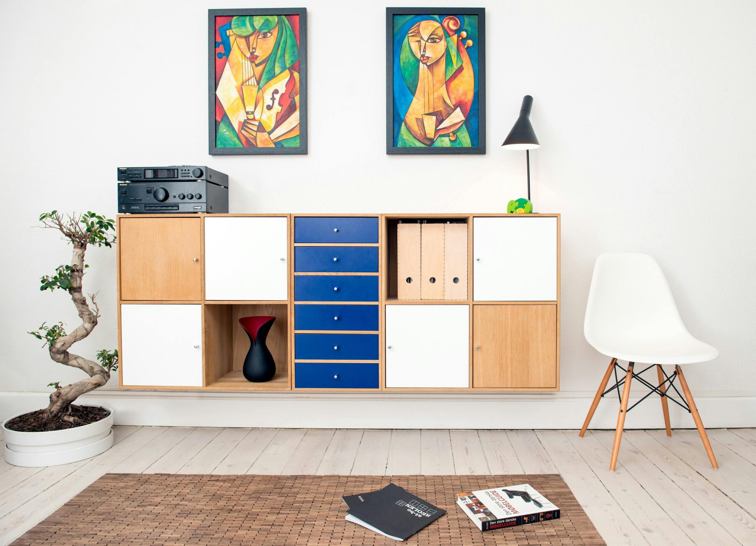 Wie optimiere ich die Stauraumnutzung in einem IKEA KALLAX Regal?